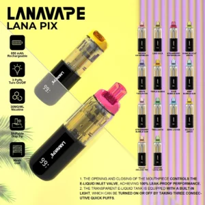 LANA PIX 閃光彈 20000口：首創油芯分離黑科技，定義一次性主機天花板